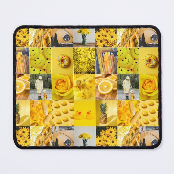 Item preview, Yellow Art Photo Collage designed and sold by ColorfulPrints.
