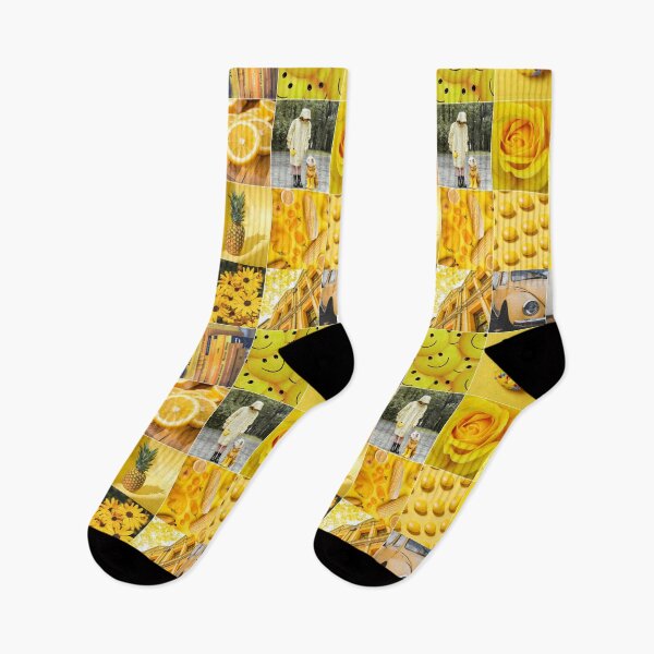 Item preview, Yellow Art Photo Collage designed and sold by ColorfulPrints.