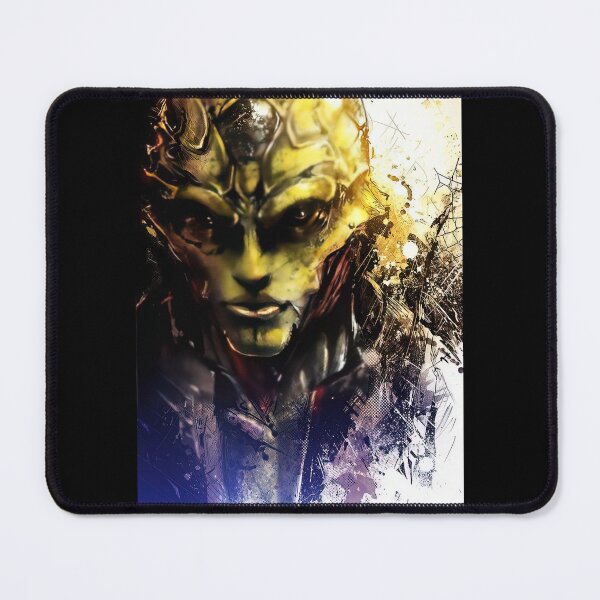 Item preview, Mass Effect Thane fan art designed and sold by JustuKitties.