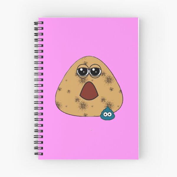 Item preview, Somewhat Neglected Dirty Adult Pou Tired Brown Mobile Alien Pet  designed and sold by Neesu.