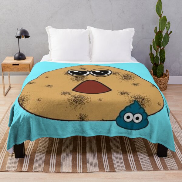 Item preview, Somewhat Neglected Dirty Adult Pou Tired Brown Mobile Alien Pet  designed and sold by Neesu.