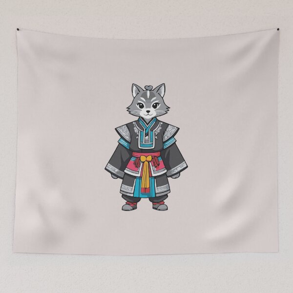 Item preview, Cute Chibi woman wolf designed and sold by Atlantico54.