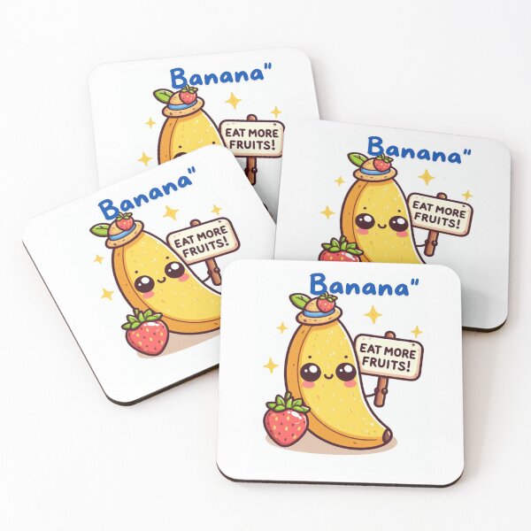 Item preview, "Banana - Eat More Fruits!" designed and sold by taworn.