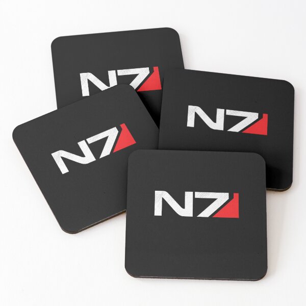 Item preview, N7 logo Mass Effect designed and sold by JustuKitties.