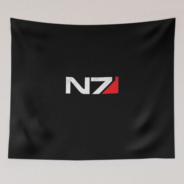 Item preview, N7 logo Mass Effect designed and sold by JustuKitties.