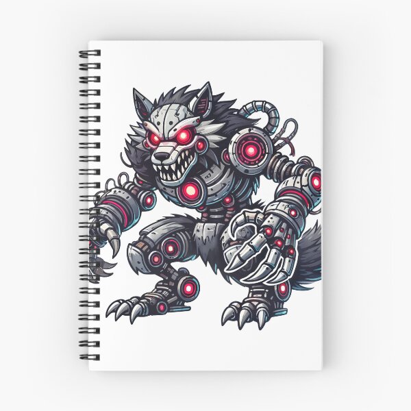 Aperçu de l'œuvre Le robot loup créée et vendue par BreadfansBazaar.