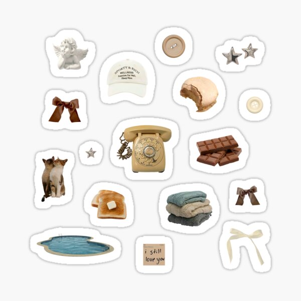 Artikel-Vorschau von Ästhetikpaket in Beige und Braun, designt und verkauft von delicate-pov.