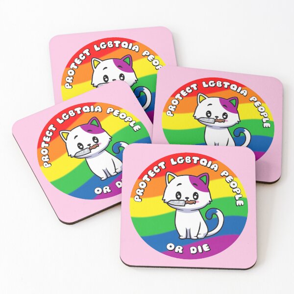 Item preview, Protect LGBTQIA People Or Die designed and sold by everything4eva.
