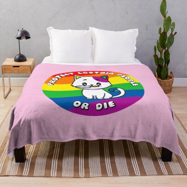 Item preview, Protect LGBTQIA People Or Die designed and sold by everything4eva.