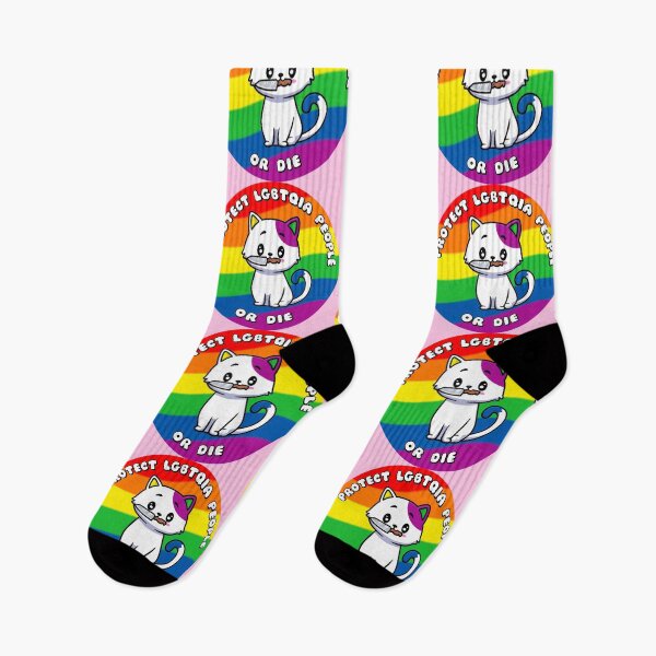 Item preview, Protect LGBTQIA People Or Die designed and sold by everything4eva.