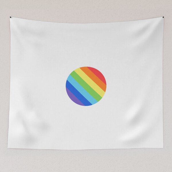 Item preview, Lucky Rainbow Dot - Whispering Symbol, Unique designed and sold by villacreativa.