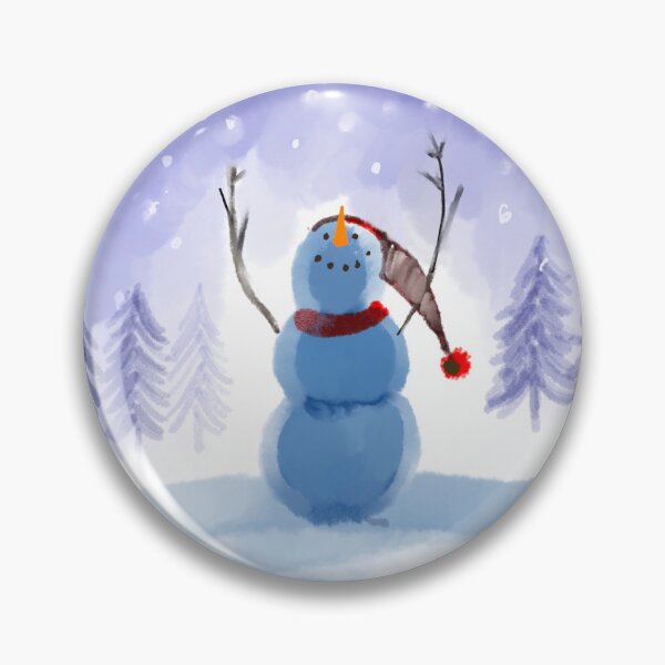 Item preview, Snowman on a Hill designed and sold by Artangible.