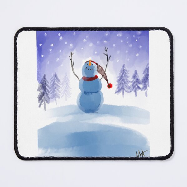 Item preview, Snowman on a Hill designed and sold by Artangible.