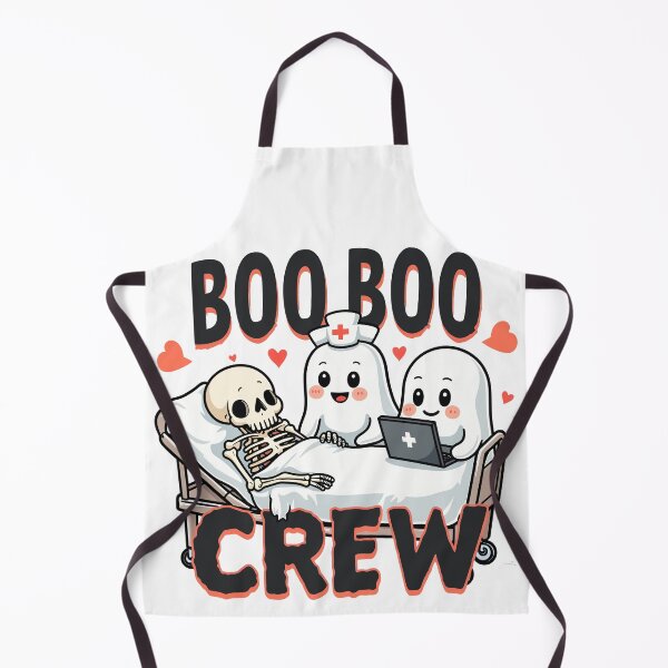 Item preview, Boo Boo Crew Cute Halloween Nurse Ghosts designed and sold by Quirky Shirts.