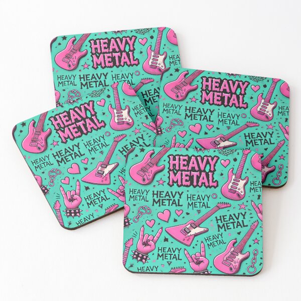 Item preview, Colourful Metal Pattern designed and sold by All4ROCK.