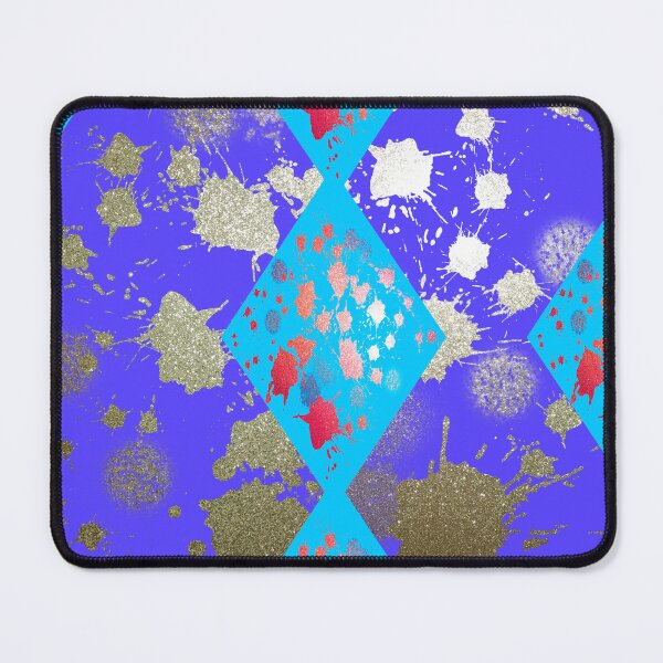 Item preview, Glitter Diamonds Gold Splats / Gold Glitter designed and sold by Victoria Rose.