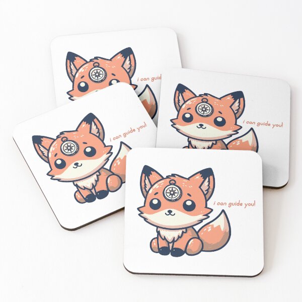 Item preview, A Fox With a Compass designed and sold by bhoomin7.