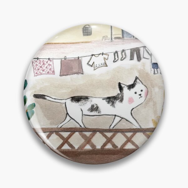 Item preview, Cat and Clothesline designed and sold by Andreaskristen.
