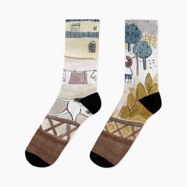 Item preview, Cat and Clothesline designed and sold by Andreaskristen.