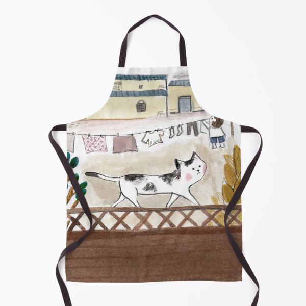 Item preview, Cat and Clothesline designed and sold by Andreaskristen.