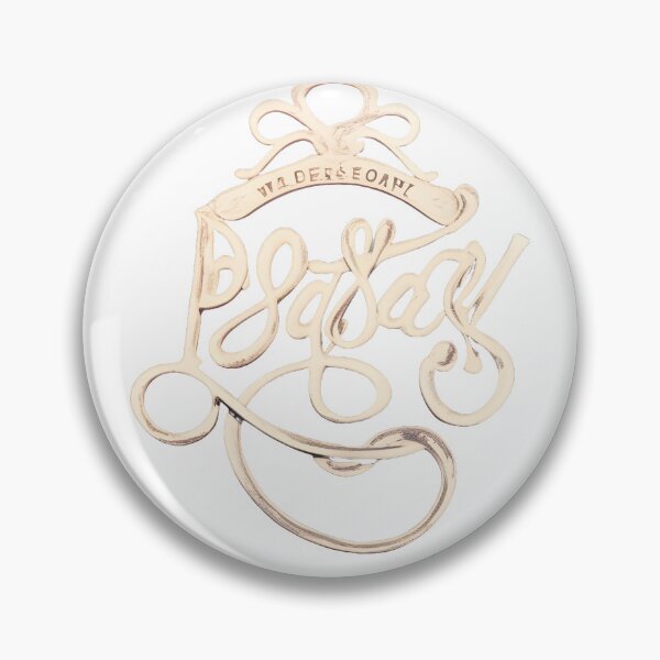 Item preview, Pegatina con texto Sassy designed and sold by ARTLinger.