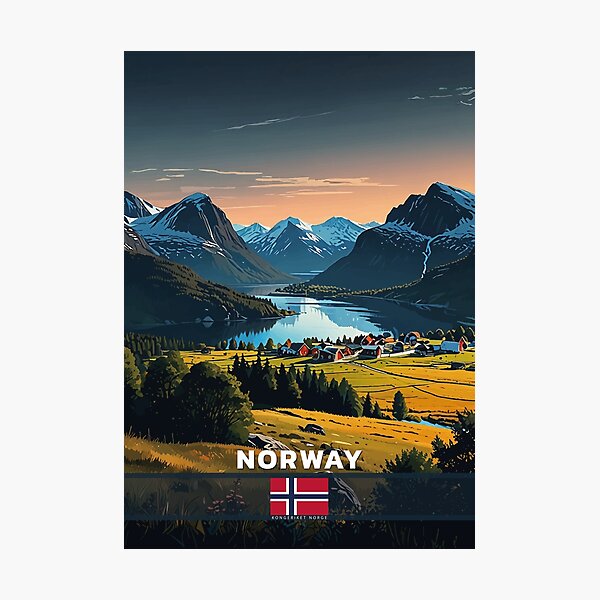 Item preview, Norway Travel  designed and sold by Thistle-TShop.