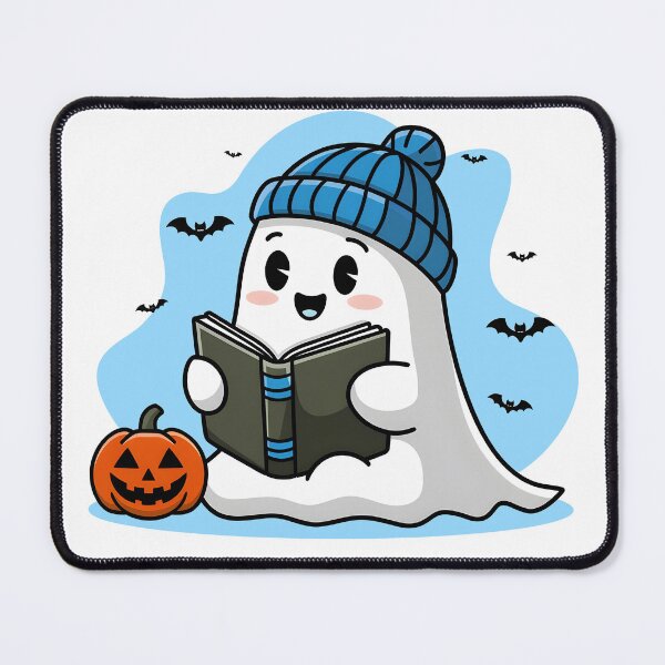 Item preview, Reading by The Friendly ghost halloween pumpkin designed and sold by ArtbySameer.