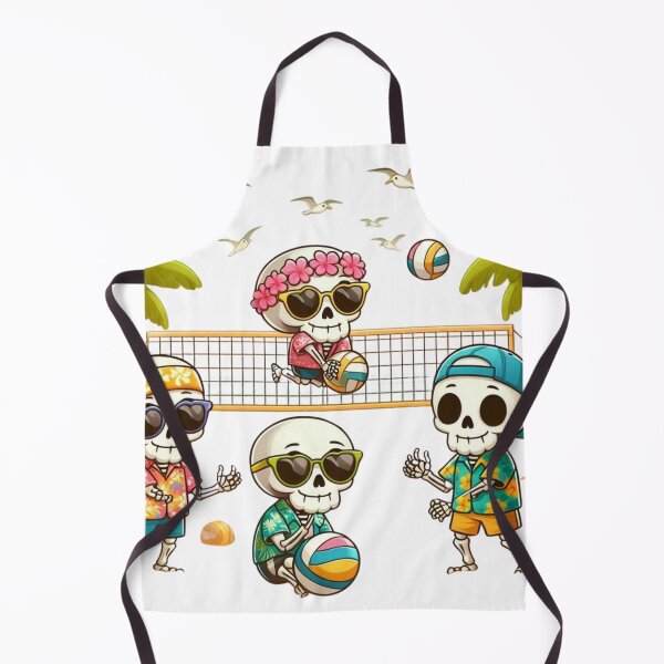 Item preview, "Beach Volleyball Party Skeletons" designed and sold by taworn.