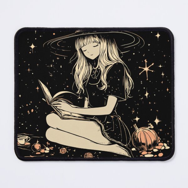 Item preview, Midnight Spells: The Anime Witch's Quiet Study designed and sold by MythSpire.