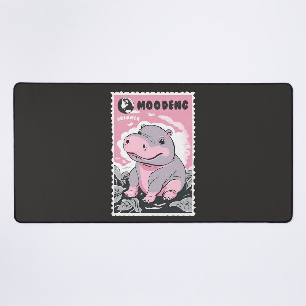 Item preview, Baby Moo Deng Pygmy Hippo Hippopotamus Zoo Keeper Zoological Meme designed and sold by wigobun.