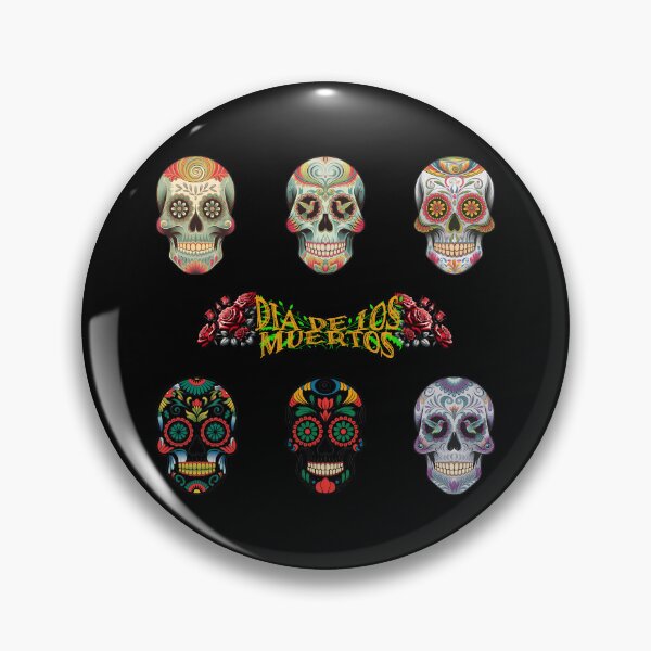 Item preview, DIA DE LOS MUERTOS1-6 STICKER PACK designed and sold by Geno59l.