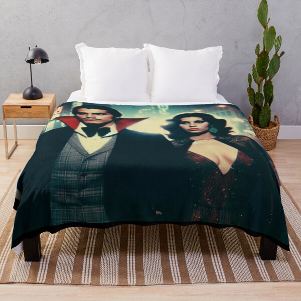Item preview, Vampire Couple Walking Down City Street designed and sold by boysenberrie.