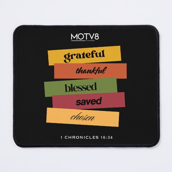 Item preview, Grateful, Thankful, Blesses, Saved, Chosen designed and sold by Motv8byHim.