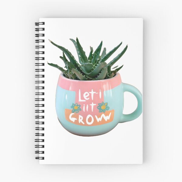 Item preview, Let It Grow - Cute Smiling Succulent Sticker designed and sold by ARTLinger.
