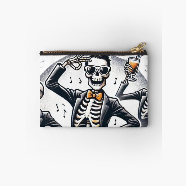 Item preview, "Coolest skeleton at night party" designed and sold by taworn.