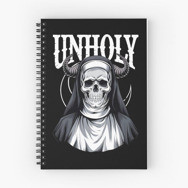 Item preview, Unholy - Nun with horns and a skul for a head designed and sold by Zibis09.