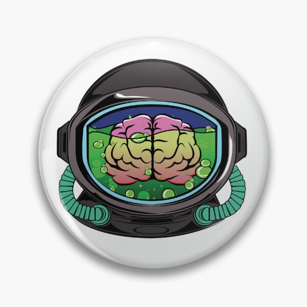 Item preview, Astor Brain | Lost in Thought | Creative Space Cadet Art- Toxic designed and sold by LordRegCreates.