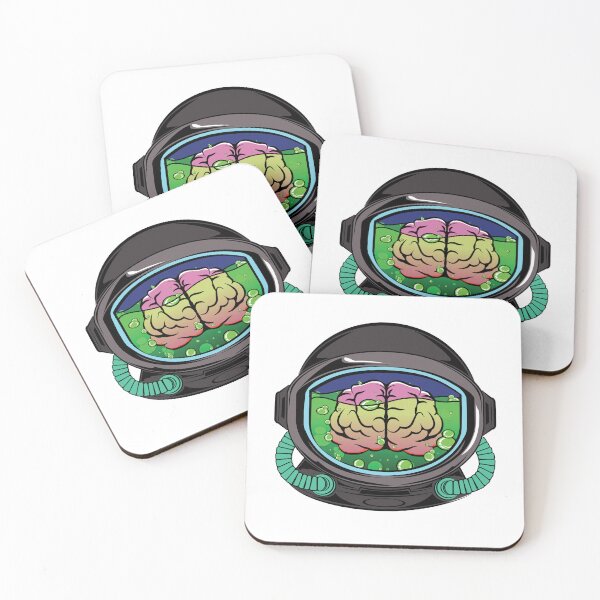 Item preview, Astor Brain | Lost in Thought | Creative Space Cadet Art- Toxic designed and sold by LordRegCreates.