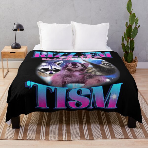 Item preview, Autism Funny Rizz Em With The Tism Meme Autistic Opossum designed and sold by LeoVargasVelha.