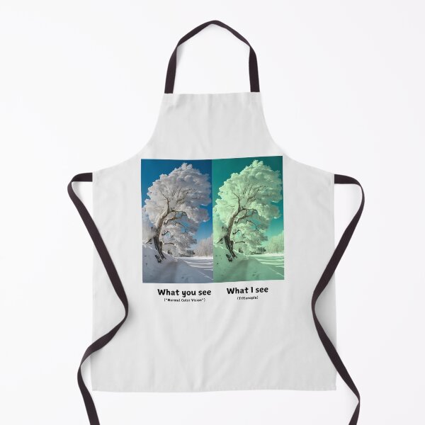 Item preview, Winter's Splendor: Tritanopia Awareness Snowy Landscape designed and sold by Expathers.