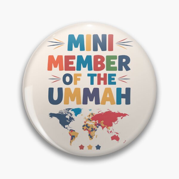 Item preview, Colorful Mini Member of the Ummah designed and sold by Alnazie.
