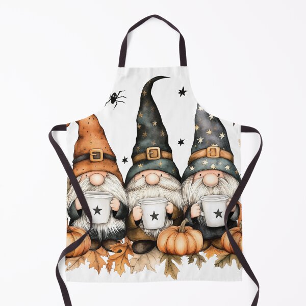 Item preview, Halloween Gnome Trio with Mugs designed and sold by Fab-Haven.