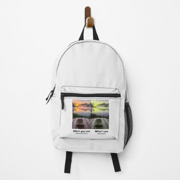 Item preview, Sunset on the Lake: Deuteranopia Awareness Design designed and sold by Expathers.