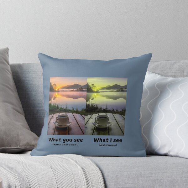 Item preview, Sunset on the Lake: Deuteranopia Awareness Design designed and sold by Expathers.