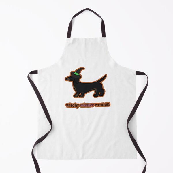 Item preview, Witchy Wiener Woman- Black Dachshund Black/Green designed and sold by NDeYoungLLC.
