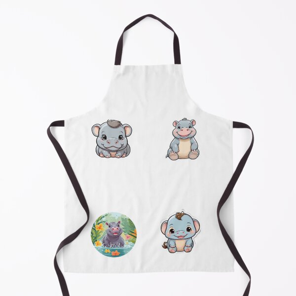Item preview, Baby Pygmy Hippopotamus HD Sticker Set / T Shirt designed and sold by Designsleashed.