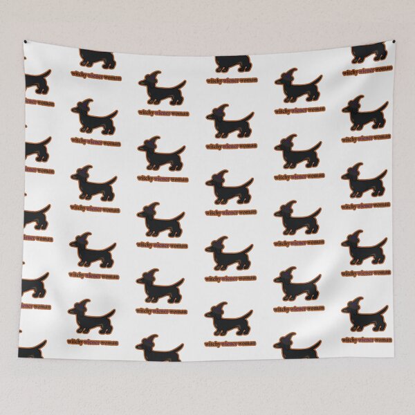 Item preview, Witchy Wiener Woman- Black Dachshund Black/Purple designed and sold by NDeYoungLLC.
