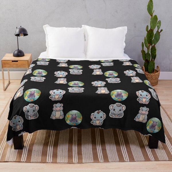 Item preview, Baby Pygmy Hippopotamus HD Sticker Set / T Shirt designed and sold by Designsleashed.