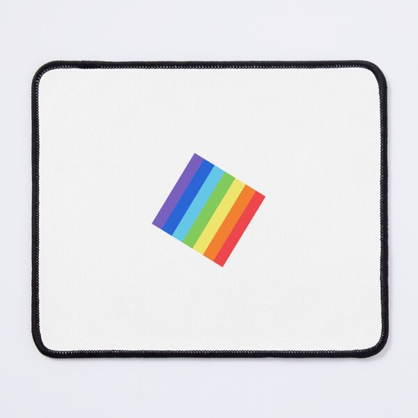 Item preview, Lucky Rainbow Square - More than Simple Geometric Shape, Unique designed and sold by villacreativa.