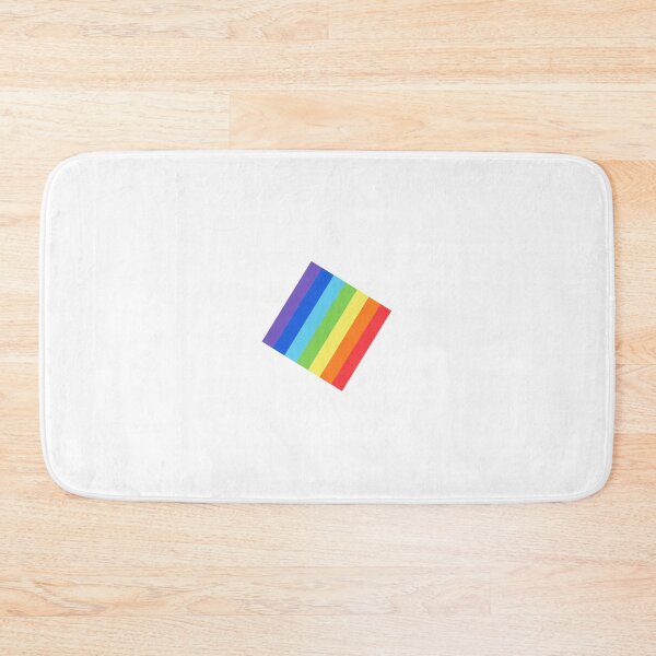 Item preview, Lucky Rainbow Square - More than Simple Geometric Shape, Unique designed and sold by villacreativa.